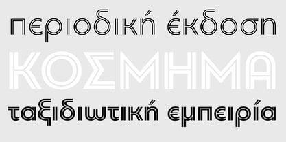 PF Bague Inline Pro Font Poster 20