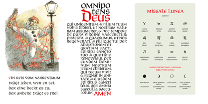 Missale Lunea Font Poster 1