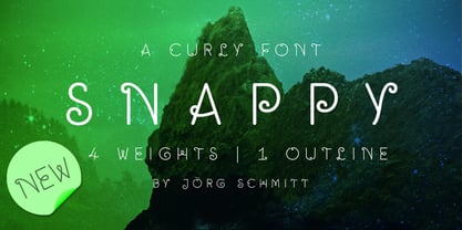 Snappy Font Poster 6