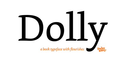 Dolly Pro Font Poster 1