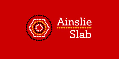 Ainslie Slab fuente Póster 1