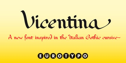Vicentina Font Poster 6