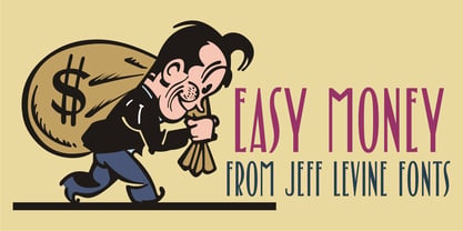 Easy Money JNL Font Poster 1