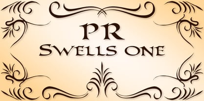 PR Swells 01 Font Poster 1