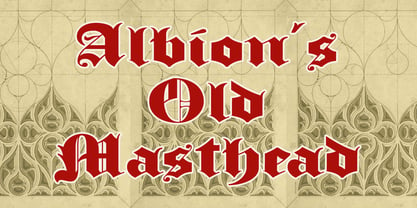 Albion's Old Masthead Fuente Póster 3