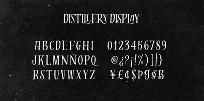 Distillery Font Poster 21