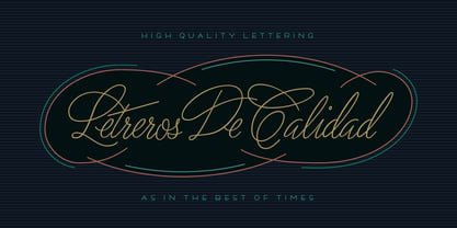 Scripta Pro Font Poster 5