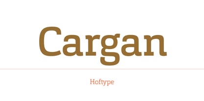 Cargan Font Poster 1