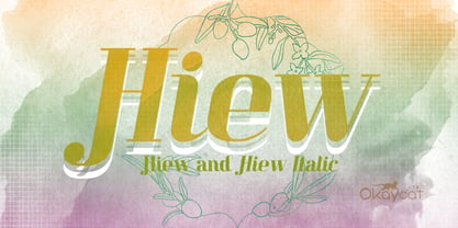 Hiew Font Poster 1