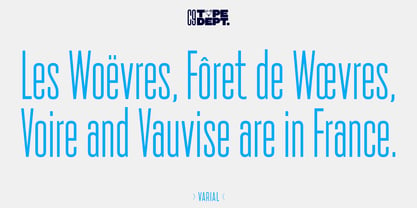 Varial Font Poster 8