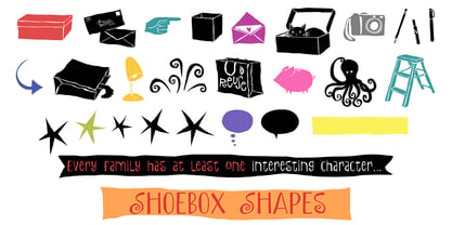 Shoebox Font Poster 6