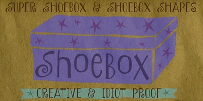 Shoebox Font Poster 5