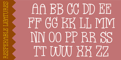 Respexable Font Poster 5