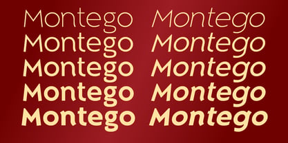 Montego Font Poster 2