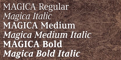 Magica Font Poster 2