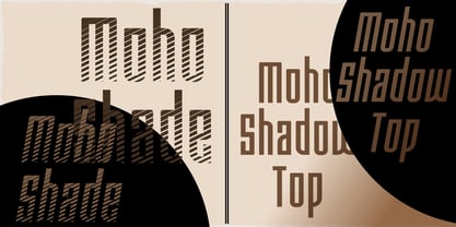 Moho FX Shadow Pro Font Poster 15