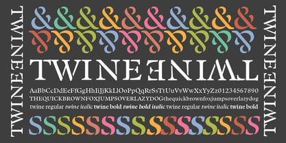 Twine Font Poster 6