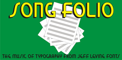 Song Folio JNL Fuente Póster 1