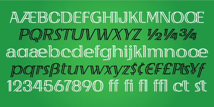 Twopenny Font Poster 2
