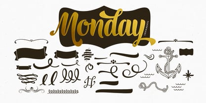 Monday Font Poster 14