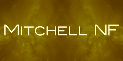 Mitchell NF Font Poster 1