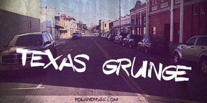Texas Grunge Police Poster 2