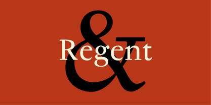 Regent Pro Font Poster 1