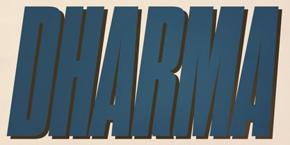 Dharma Gothic Font Poster 1