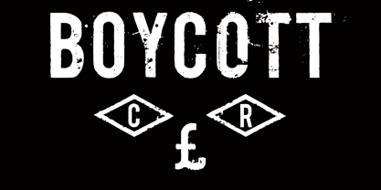 Boycott Police Affiche 4