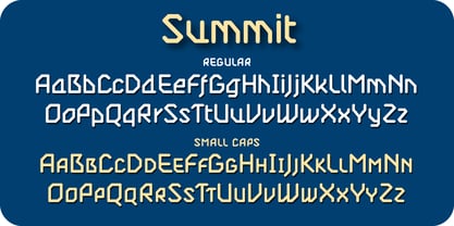 Summit Font Poster 4