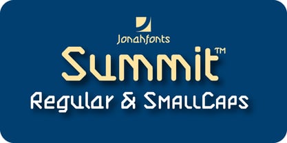 Summit Font Poster 1