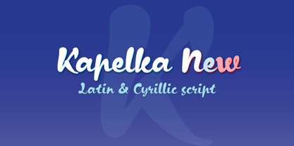 Kapelka New Font Poster 6