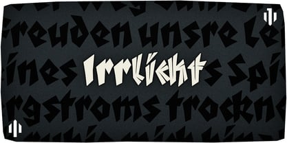 Irrlicht Font Poster 1