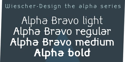 Alpha Bravo Font Poster 1