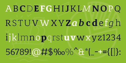 Corpo Serif Font Poster 2