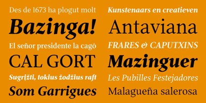 Pobla Font Poster 4