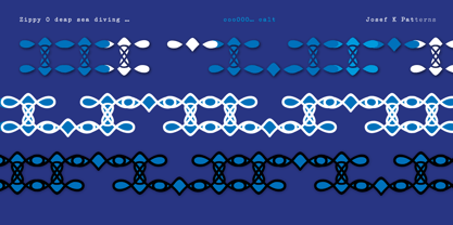 Josef K Patterns Font Poster 10