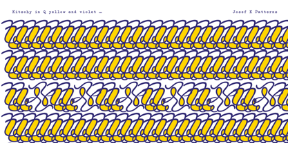 Josef K Patterns Font Poster 2