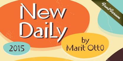 New Daily Font Poster 1