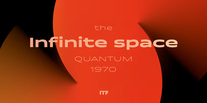 Quantum Latin Font Poster 2