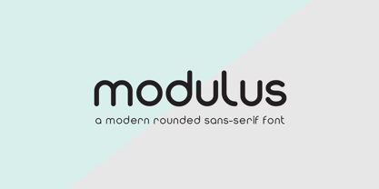 Modulus Font Poster 7