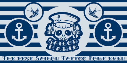 Sailor Marie Font Poster 1