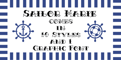 Sailor Marie Font Poster 2