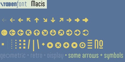 Macis Font Poster 6