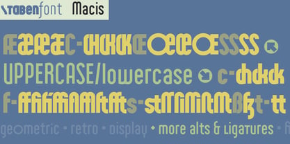 Macis Font Poster 5