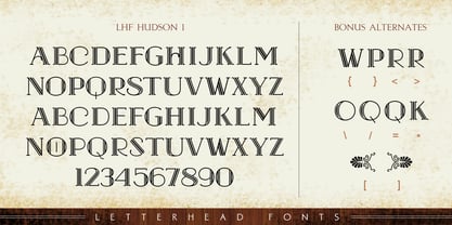 LHF Hudson Font Poster 4