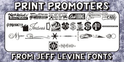 Print Promoters JNL Font Poster 1