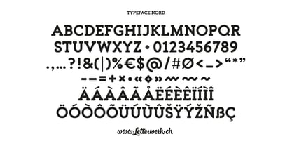 Nord Font Poster 8
