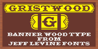 Gristwood JNL Font Poster 1