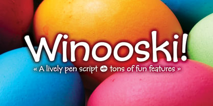 Winooski Font Poster 1